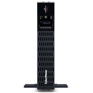 CyberPower PR1500RT2UC Rack/Tower UPS, UL Rated, Rotatable LCD panel, 8× NEMA 5-15R, Expanded runtime